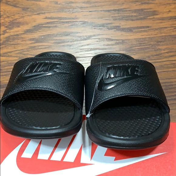 NIKE BENASSI JDI men’s SLIDES black - Picture 5 of 16